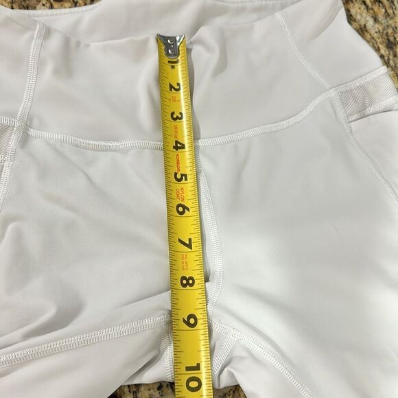 Lululemon Athletica Forget the Sweat Crop Leggings In White Size 6 - Picture 10 of 10